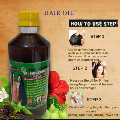 Adivasi organic herbal  hair oil