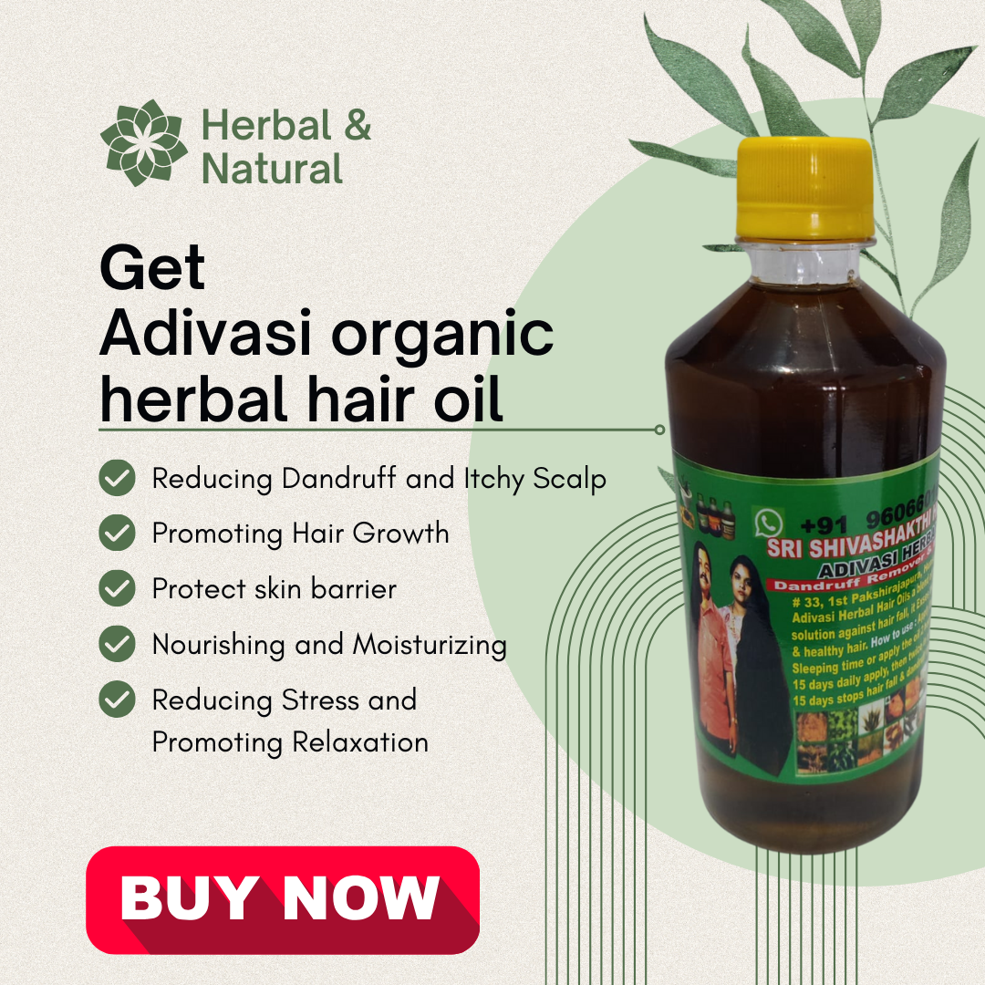 Adivasi organic herbal  hair oil