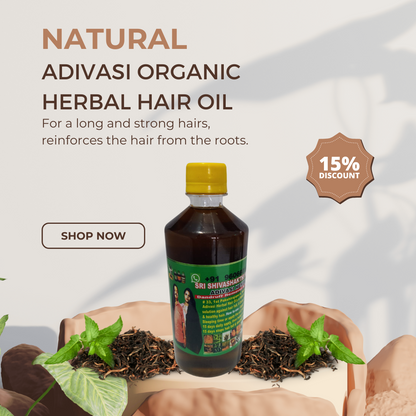 Adivasi organic herbal  hair oil