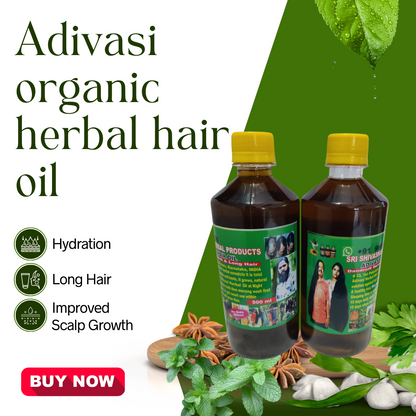 Adivasi organic herbal  hair oil