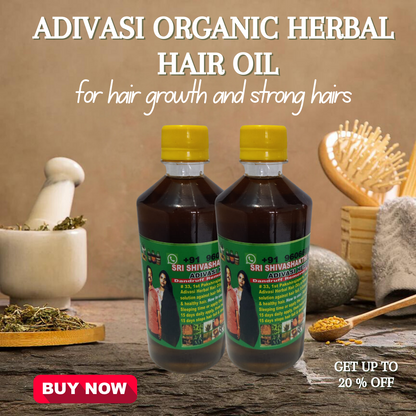 Adivasi organic herbal  hair oil