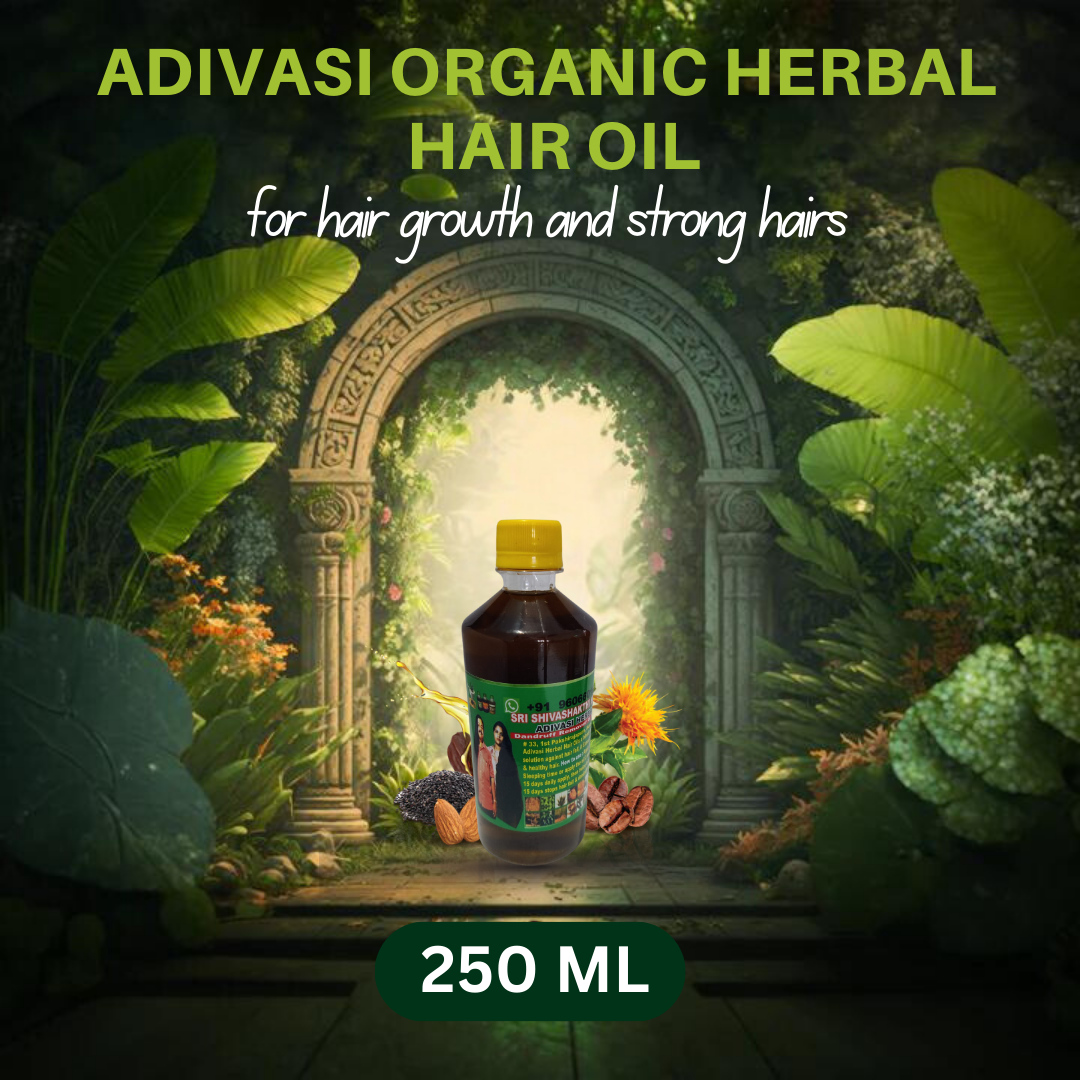 Adivasi organic herbal  hair oil