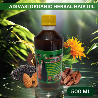 Adivasi organic herbal  hair oil